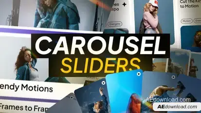 Bento Carousel & Slider Video Displays template preview