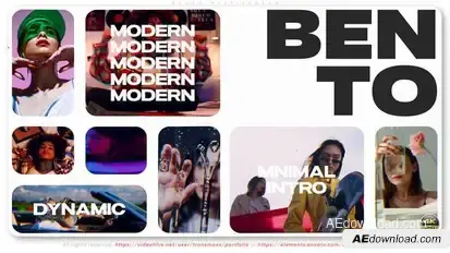 Bento Multiscreen Openers template preview