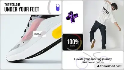 Bento Multiscreen Product Slides Product Promo template preview