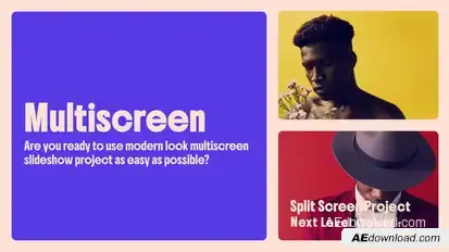 Bento Multiscreen Slideshow Openers template preview