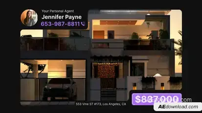 Bento Real Estate Video Displays template preview
