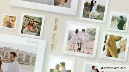 Best Moments Photo Gallery Slideshow Video Displays template preview