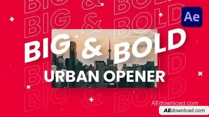 Big & Bold Urban Opener Openers template preview