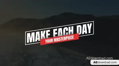 Big Text Animations Titles template preview