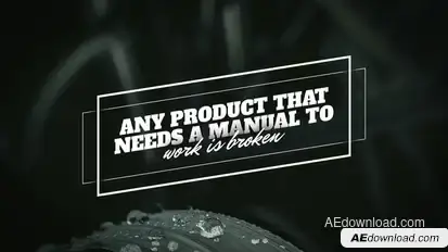 Big Text Animations Titles template preview