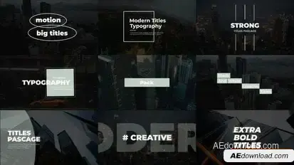 Videohive Big Titles 1.0 | After Effects 53062871 Titles template preview