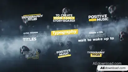 Big Titles | AE Titles template preview