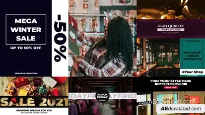 Big Titles For After Effects Titles template preview