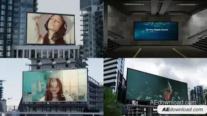 Billboard Mockup Promo Product Promo template preview