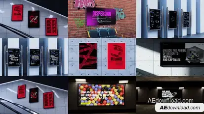 Billboard Mockups Product Promo template preview