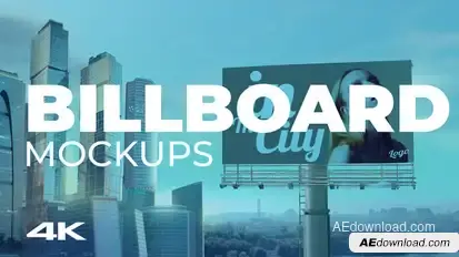 Billboard Mockups Product Promo template preview