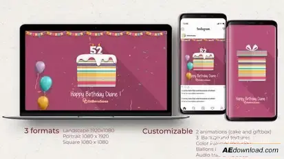 Birthday Opener Openers template preview