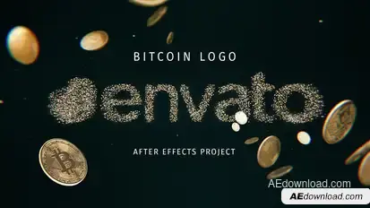 Bitcoin Logo Logo Stings template preview