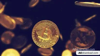 Bitcoin Logo Reveal Logo Stings template preview