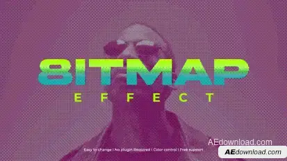 Bitmap Overlay Effect Elements template preview