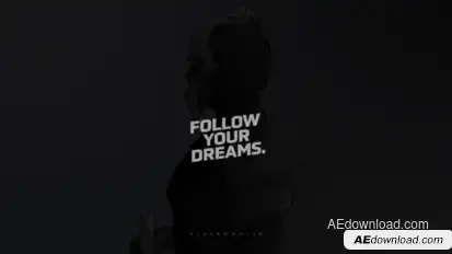 Black&White Typo Titles template preview