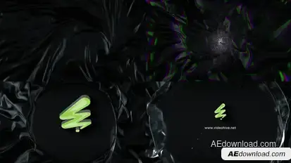 Black Cloth wave logo Reveal Logo Stings template preview