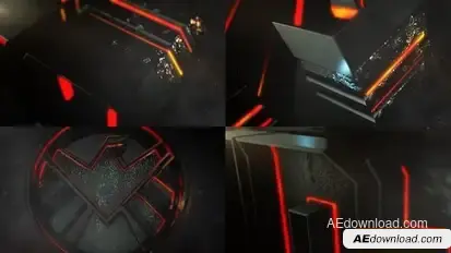 Black Epic Trailer & Logo Reveal Openers template preview