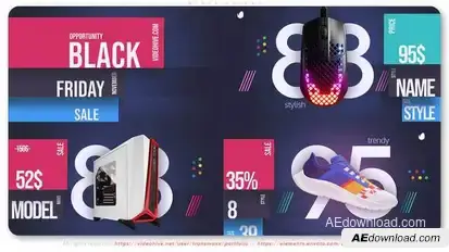 Black Friday Product Promo template preview