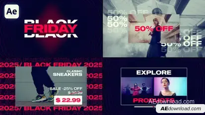 Black Friday Openers template preview