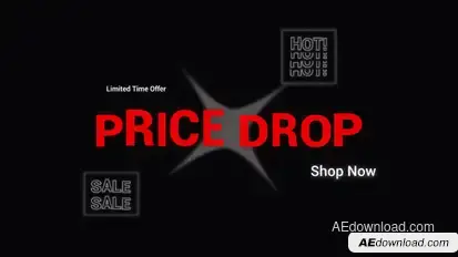 Black Friday Bold Titles Titles template preview