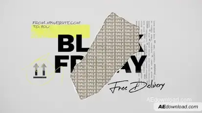 Black Friday Packaging Titles Titles template preview