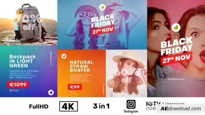 Black Friday Product Promo Product Promo template preview