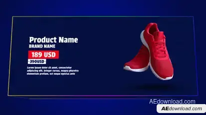 Black Friday Product Sale Promotion Animation Product Promo template preview