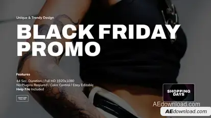 Black Friday Promo Product Promo template preview