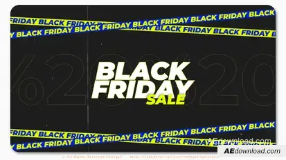 Black Friday Promo Openers template preview