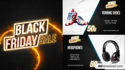 Black Friday Sale Product Promo template preview