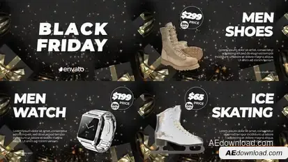 Black Friday Sale Openers template preview