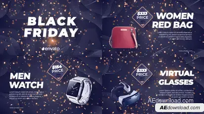 Black Friday Sale Openers template preview