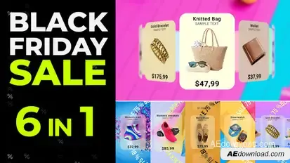 Black Friday Sale Product Promo template preview