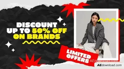 Black Friday Sale Slider Promo Openers template preview