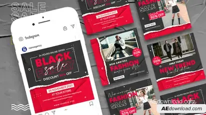 Black Friday Sale Template Media Banner Product Promo template preview