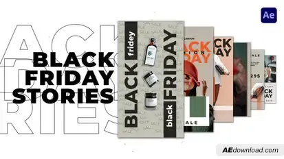 Black Friday Stories Elements template preview