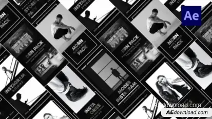 Black Social Media Stories Product Promo template preview