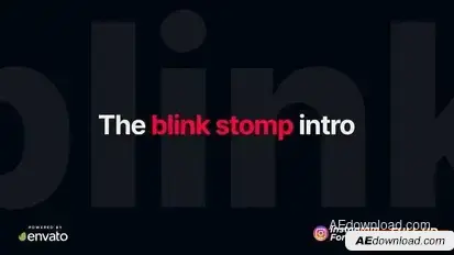 Blink Stomp Intro Openers template preview