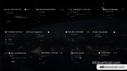 Blink Titles Titles template preview