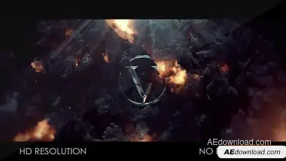 Blockbuster Intro Logo Stings template preview