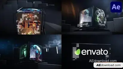 Videohive Blockchain Intro Opener for After Effects Openers template preview