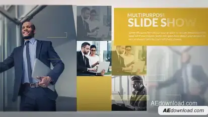 Blocks 2 Slideshow Video Displays template preview