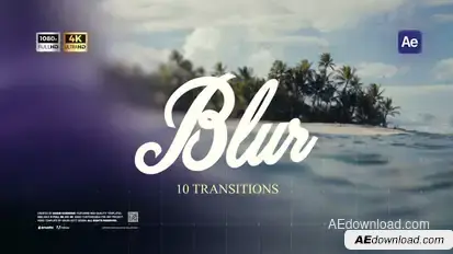 Blur Transitions Elements template preview