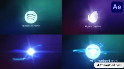 Blurry Logo Reveal | After Effects Logo Stings template preview