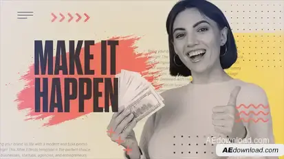 Bold Business Intro Openers template preview
