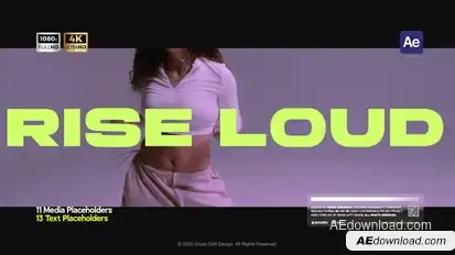 Bold Promo Openers template preview