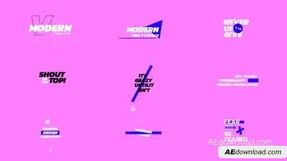 Bold Titles Titles template preview