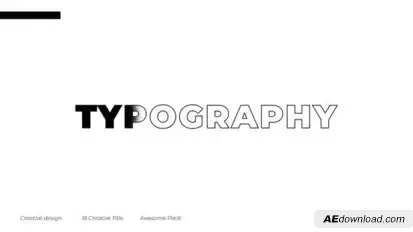 Bold Titles | After Effects Titles template preview