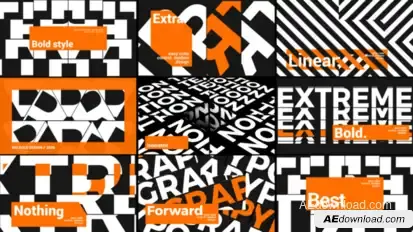 Bold Urban Titles (Affter Effects) Titles template preview